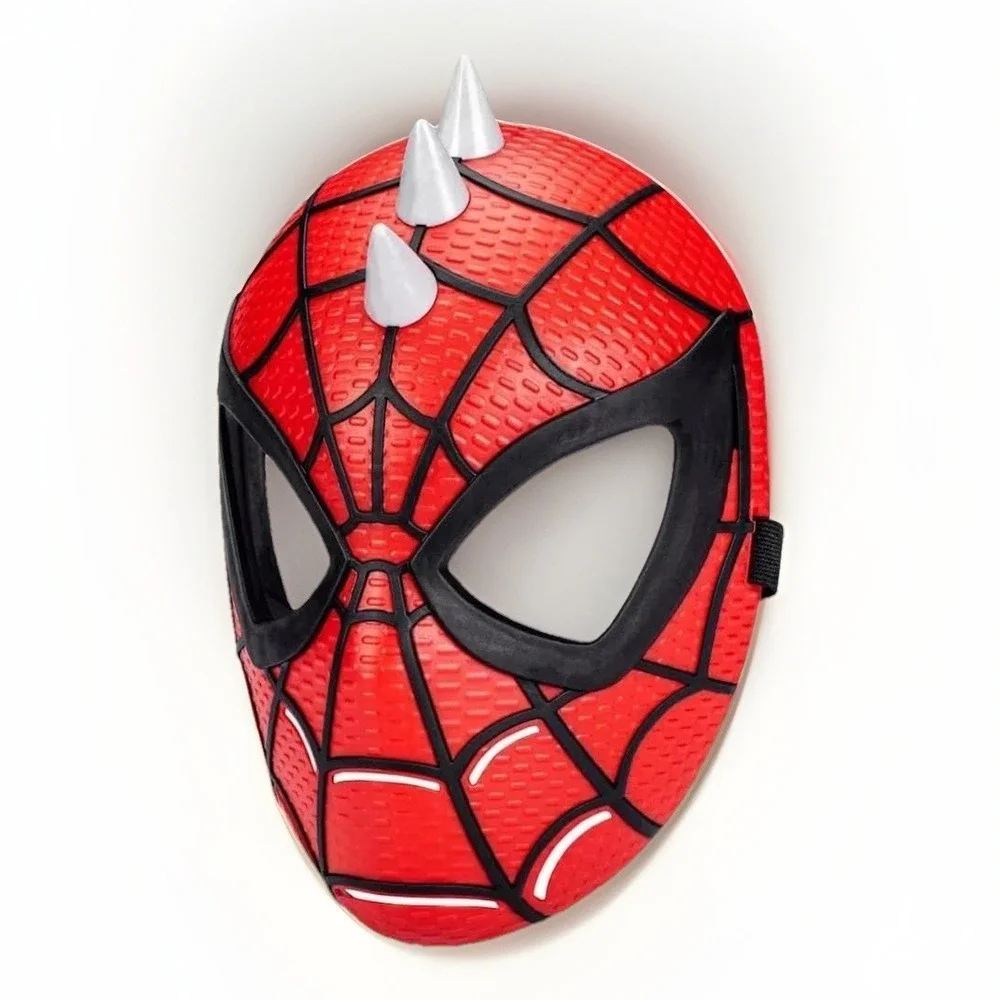 Marvel Spider-Man Across The Spider-Verse Spider-Punk Mask for Kids Ages 5 & Up